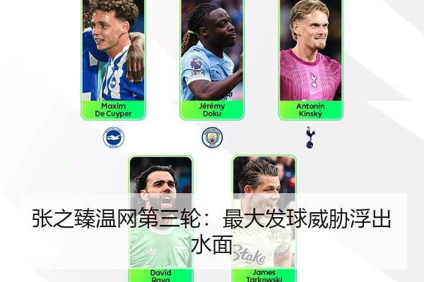 张之臻温网第三轮：最大发球威胁浮出水面